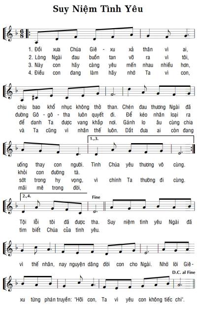 SUY NIỆM TÌNH YÊU