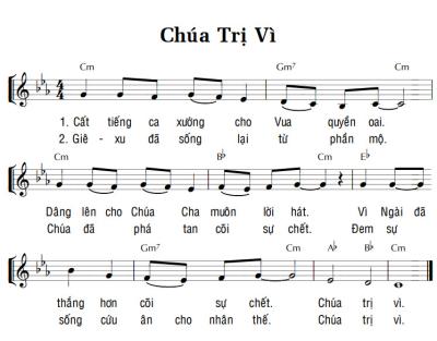 CHÚA TRỊ VÌ