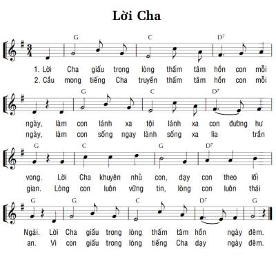 LỜI CHA