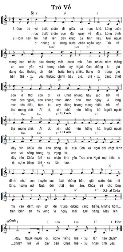 TRỞ VỀ