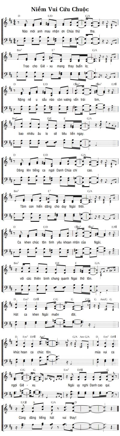 NIỀM VUI CỨU CHUỘC