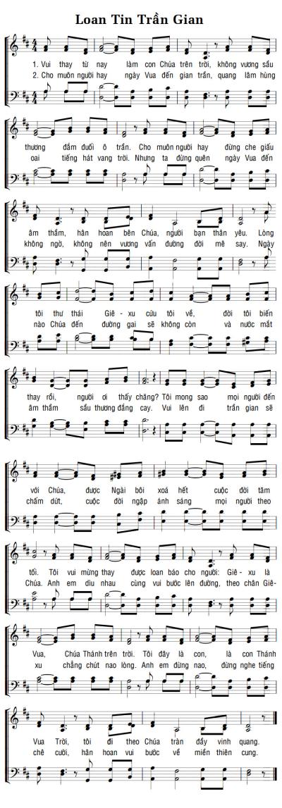 LOAN TIN TRẦN GIAN