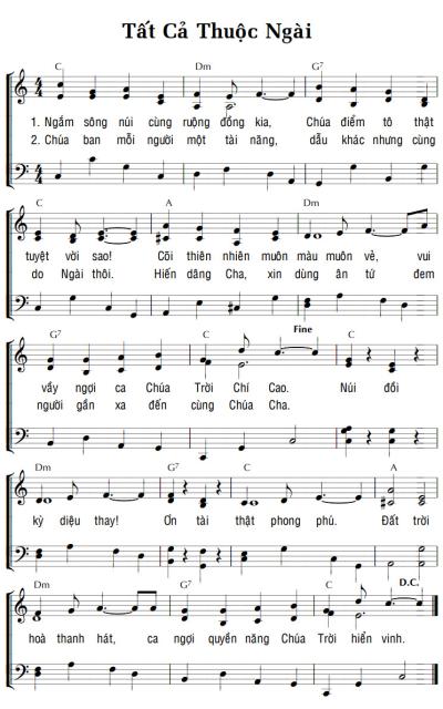 TẤT CẢ THUỘC NGÀI