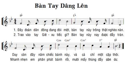 BÀN TAY DÂNG LÊN