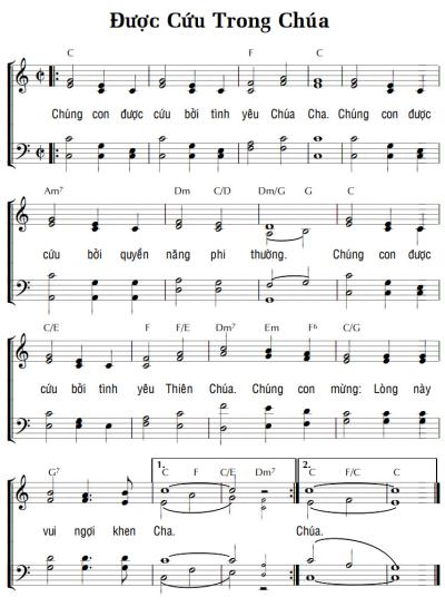 ĐƯỢC CỨU TRONG CHÚA