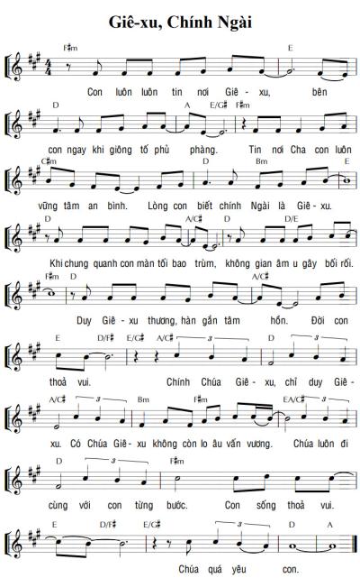 GIÊ-XU, CHÍNH NGÀI!