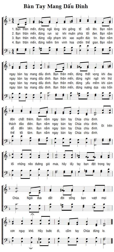 BÀN TAY MANG DẤU ĐINH