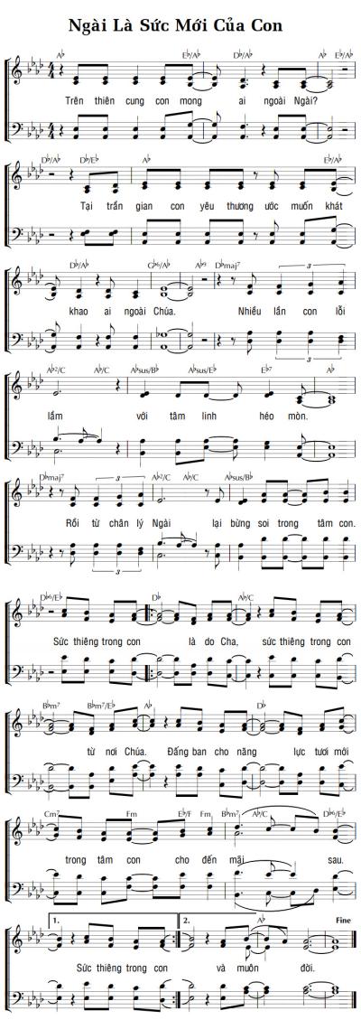 NGÀI LÀ SỨC MỚI CỦA CON