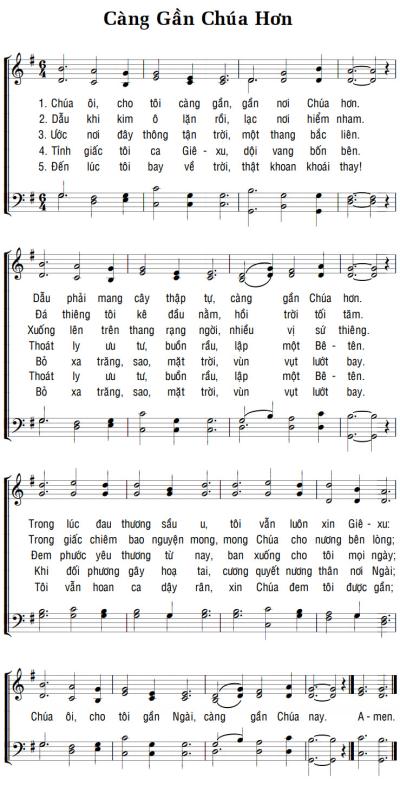 CÀNG GẦN CHÚA HƠN
