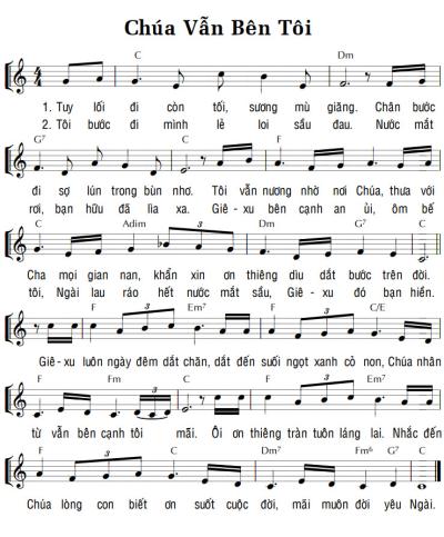 CHÚA VẪN BÊN TÔI