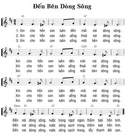 ĐẾN BÊN DÒNG SÔNG