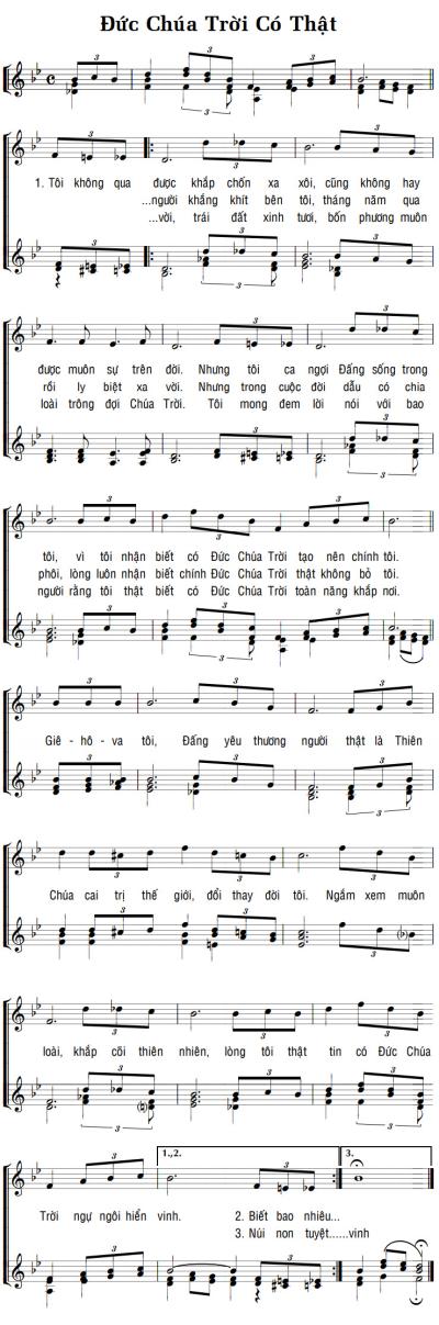 ĐỨC CHÚA TRỜI CÓ THẬT