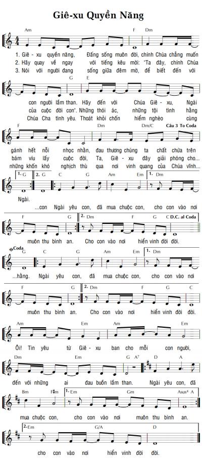 GIÊ-XU QUYỀN NĂNG