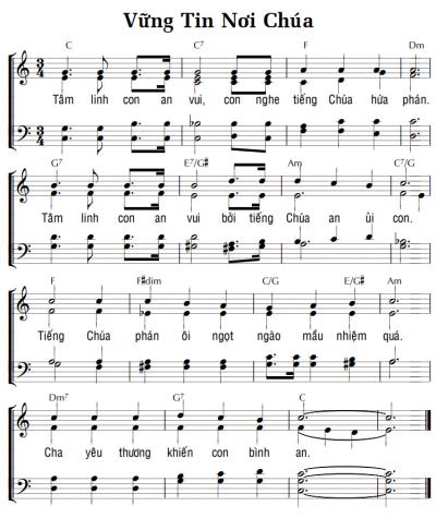 VỮNG TIN NƠI CHÚA