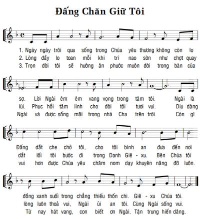 ĐẤNG CHĂN GIỮ TÔI