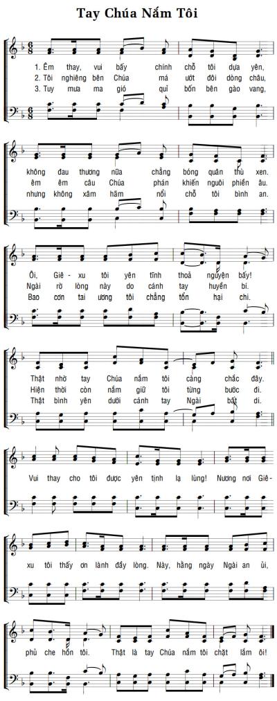 TAY CHÚA NẮM TÔI