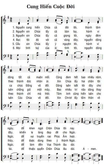 CUNG HIẾN CUỘC ĐỜI