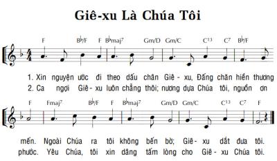 GIÊ-XU LÀ CHÚA TÔI