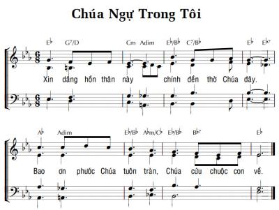 CHÚA NGỰ TRONG TÔI