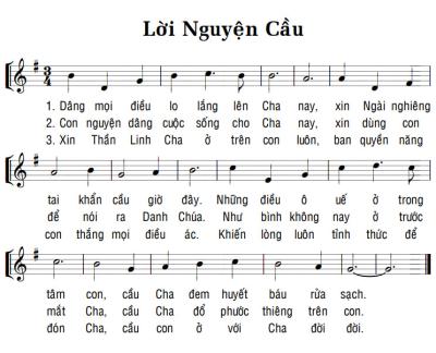 LỜI NGUYỆN CẦU
