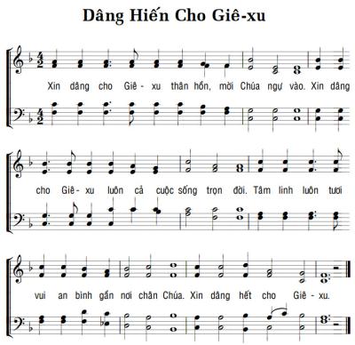 DÂNG HIẾN CHO GIÊ-XU