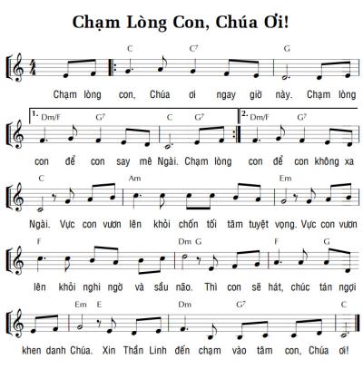 CHẠM LÒNG CON CHÚA ƠI!