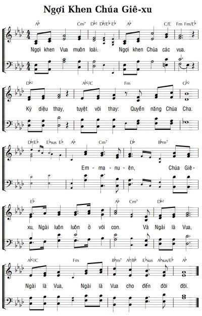 NGỢI KHEN CHÚA GIÊ-XU