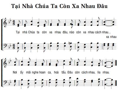 TẠI NHÀ CHÚA TA CÒN XA NHAU ĐÂU
