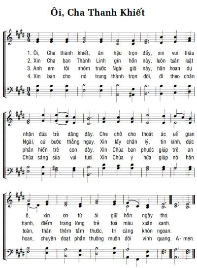 ÔI, CHA THÁNH KHIẾT