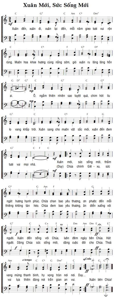 XUÂN MỚI, SỨC SỐNG MỚI