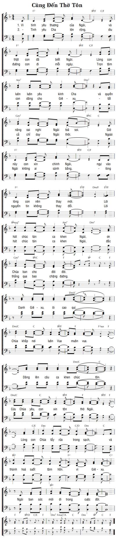 CÙNG ĐẾN THỜ TÔN