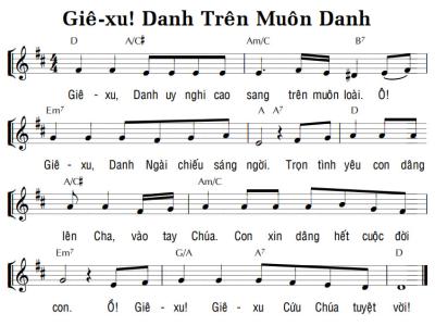 GIÊ-XU! DANH TRÊN MUÔN DANH